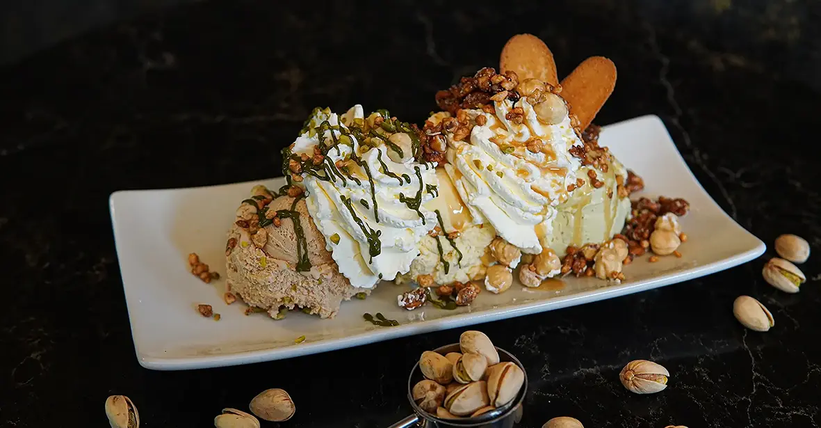 Dolce Freddo Eiscafé Innenraum